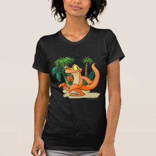 Camiseta Techo anaranjado en una búsqueda de la isla del