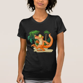 Camiseta Techo anaranjado en una búsqueda de la isla del