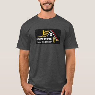 Camiseta Techo Creativo En La Pintora De Mandos De Madera N