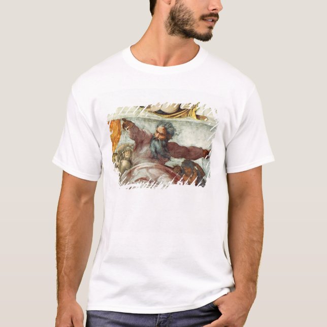 Camiseta Techo de la capilla de Sistine (Anverso)