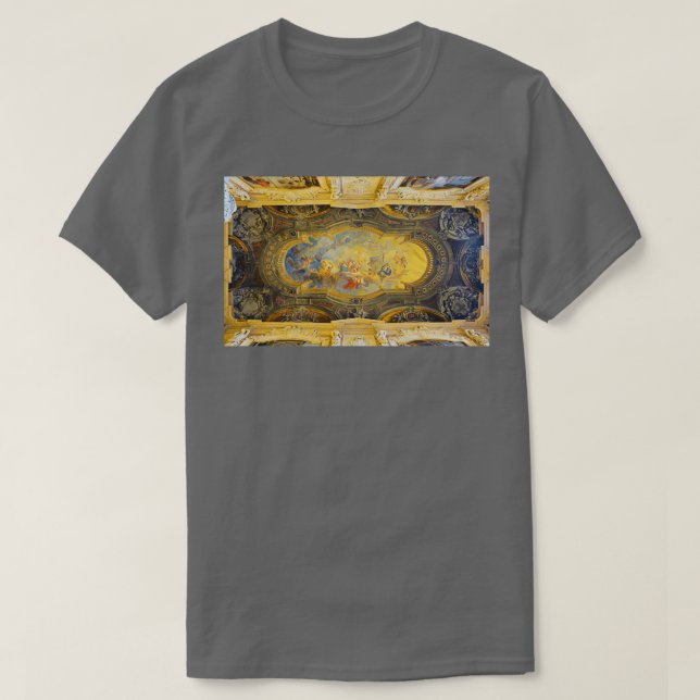 Camiseta Techo de la escalera real Palacio Real de Turín (Diseño del anverso)