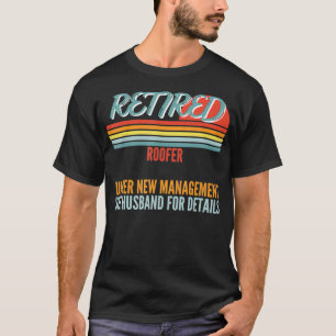 Camiseta Techo Retirado Bajo Nuevo Gif De Jubilación De Ges