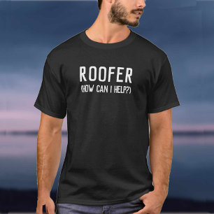 Camiseta Techo - Roofer Company Business