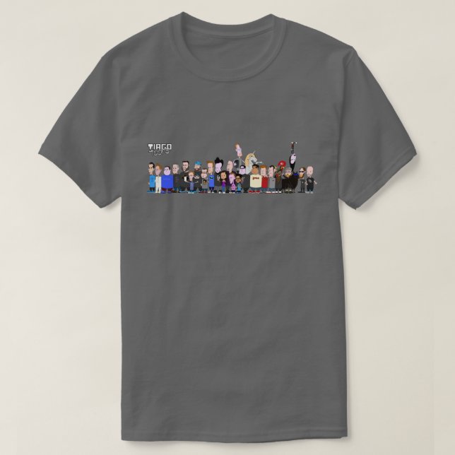 Camiseta TechTubers (Diseño del anverso)