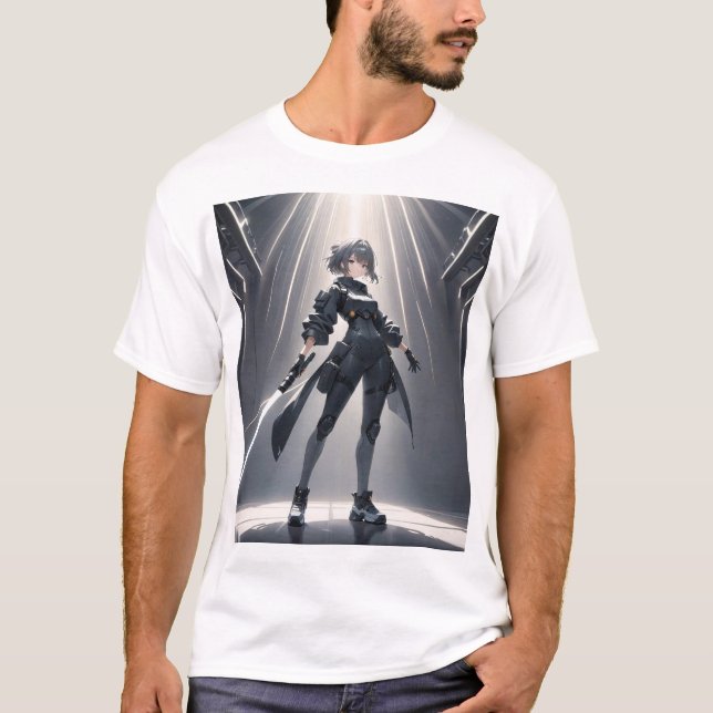 Camiseta techwear (Anverso)