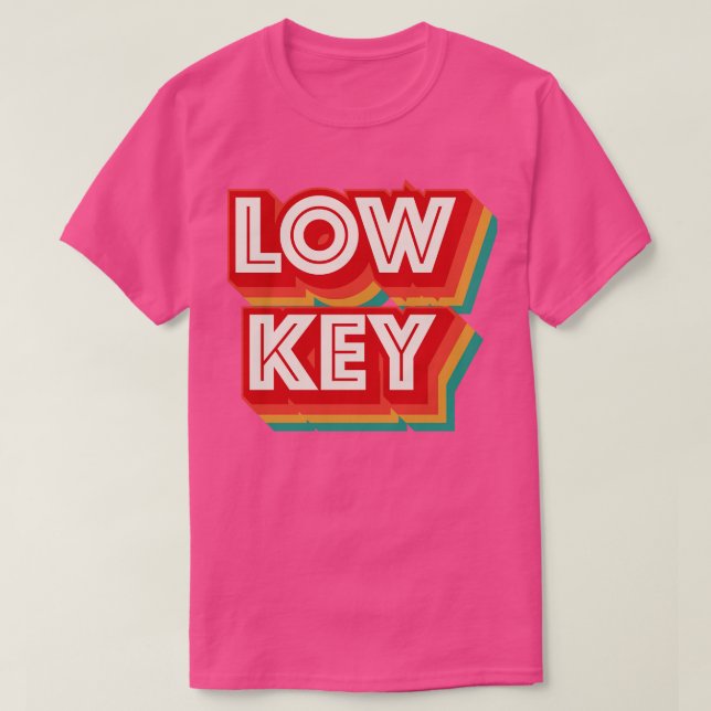 Camiseta Tecla baja (Diseño del anverso)