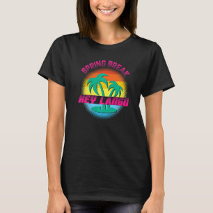 Camiseta Tecla de salto de primavera Largo Vintage Wom