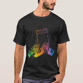 Camiseta Teclado Piano Player Funny Musician Keyboestandard