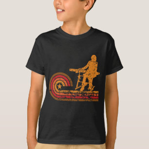 Camiseta Teclado retro del vintage del teclista del estilo