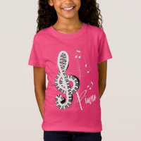 Teclado Treble Clef Fun Music Notes Piano Graphic