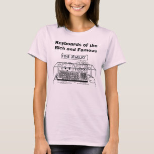 CAMISETA TECLADOS EL DEL RICO Y FAMOSO