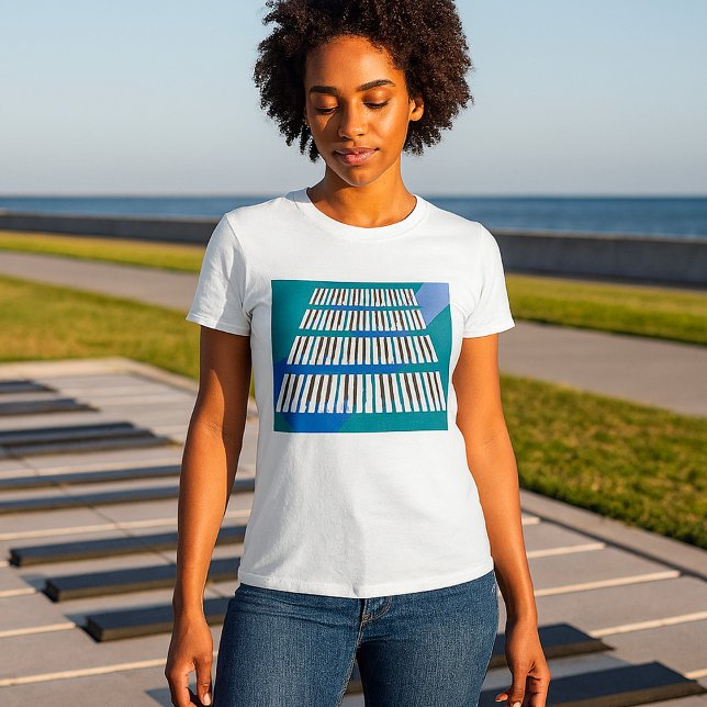 Camiseta Teclas de Piano (Subido por el creador)