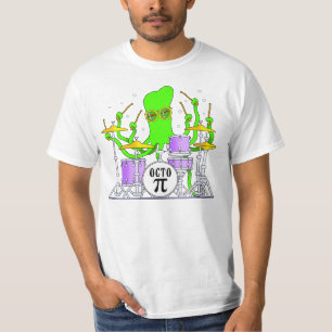 Camiseta Teclear la Pulpo-T-Camisa
