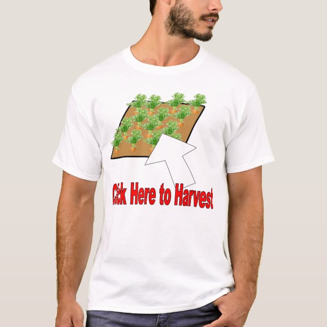 Camiseta tecleo a la cosecha (Anverso)