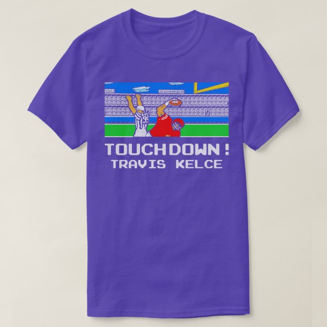 Camiseta Tecmo Travis Kelce TOUCHDOWN (Diseño del anverso)