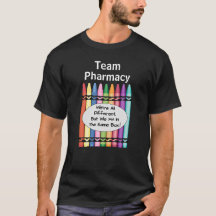 Camiseta técnica de la farmacia masculina