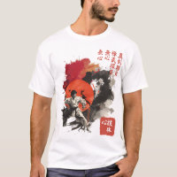 Técnica Mental del Guerrero Kyokushin Sumi-E Arte