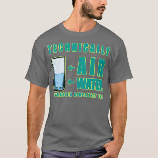 Camiseta Técnicamente aire y agua