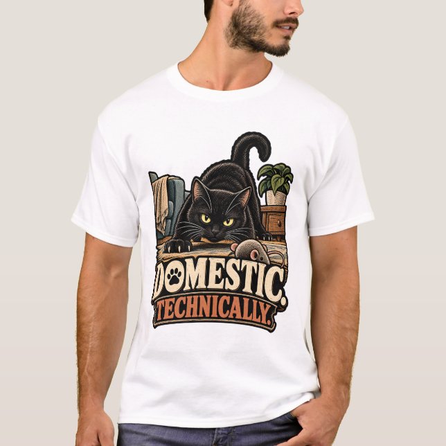 Camiseta Técnicamente doméstico (Anverso)