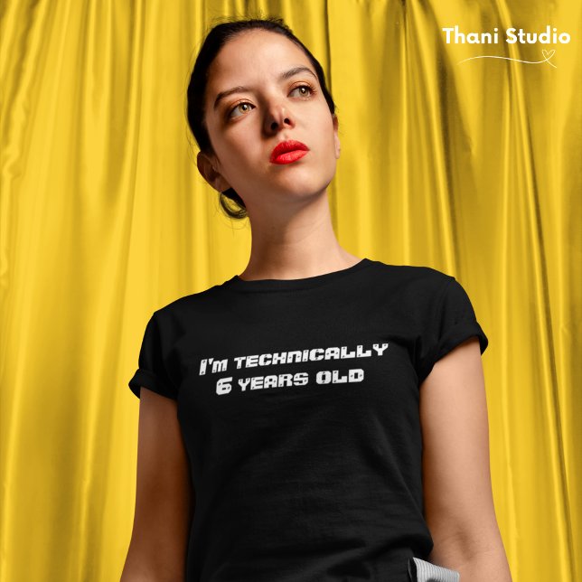 Camiseta Técnicamente... tengo años de Leap Year Birthday. (Subido por el creador)