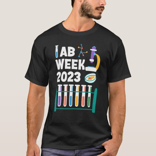 Camiseta Técnicas divertidas de los trabajadores de laborat (Anverso)