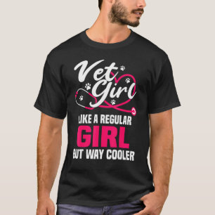 Camiseta Técnicas Veterinarias Mujeres Chicas