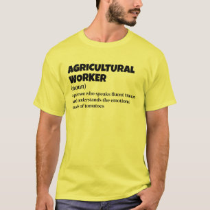 Camiseta Técnico Agrícola - Definición divertida