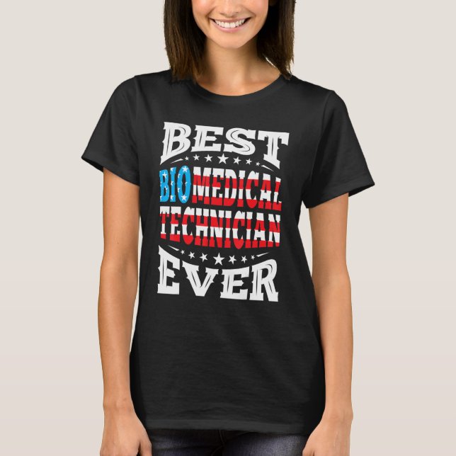Camiseta Técnico Biomédico 4 De Julio Eeuu Ameri (Anverso)