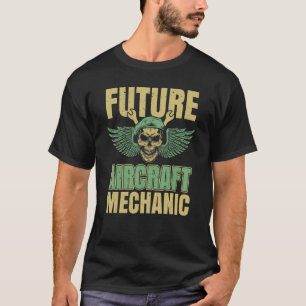 Camiseta Técnico Craneal  Ingeniero Mecánico de Aeronaves 1