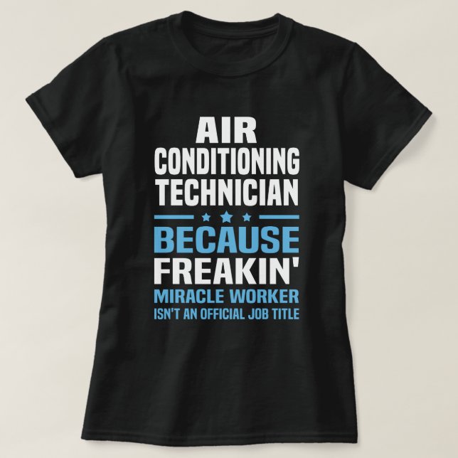 Camiseta Técnico de Aire Acondicionado (Diseño del anverso)