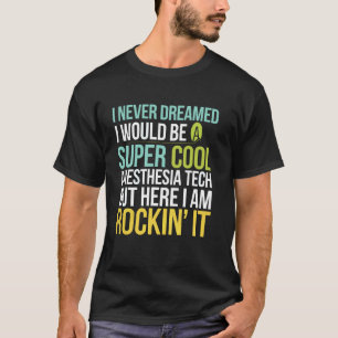 Camiseta Técnico de Anestesia Médica Hospitalaria Anestesio