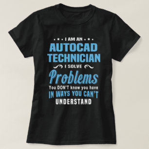 Camiseta Técnico de autocad