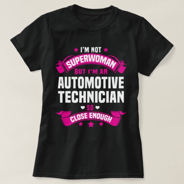 Camiseta Técnico de Automoción (Diseño del anverso)