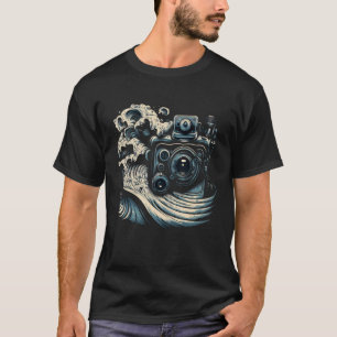Camiseta Técnico de AV Ondas Sonoras Cámara Tecnología Audi