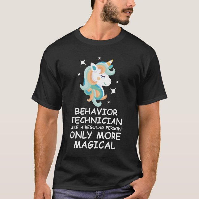 Camiseta Técnico de comportamiento como una persona normal  (Anverso)