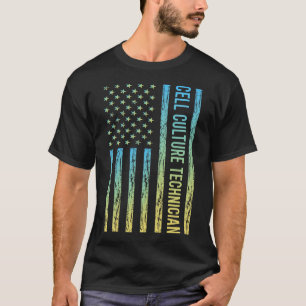 Camiseta Técnico de Cultura de Celda Amarilla Azul