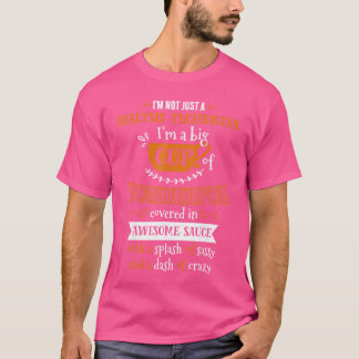 Camiseta Técnico de diálisis de Cr con tinta Taza grande de