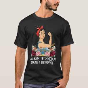 Camiseta Técnico de Diálisis Marcando la Diferencia Nefrolo