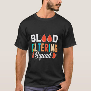 Camiseta Técnico de Diálisis Orgulloso Enfermera de Diálisi