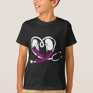 Camiseta Técnico de diálisis Stethoscope Nefrología Tech