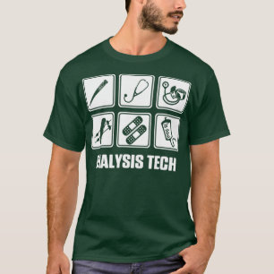 Camiseta Técnico de diálisis Técnico Técnico de nefrología