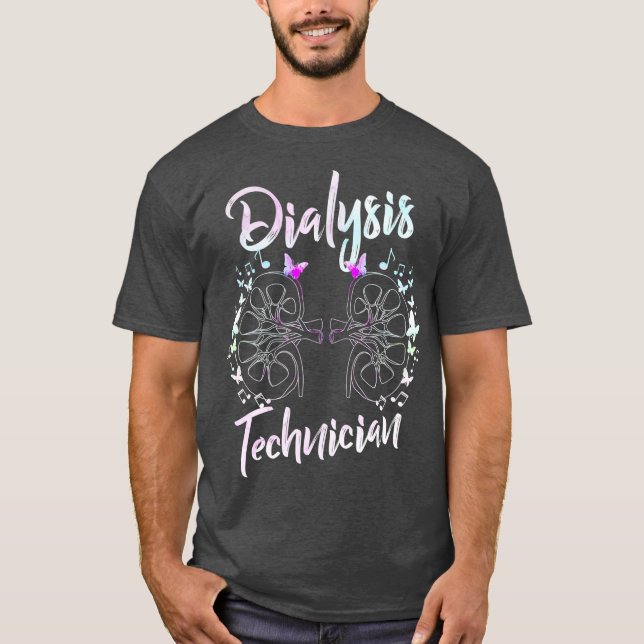 Camiseta Técnico de diálisis Tecnologías de la Nefrología d (Anverso)