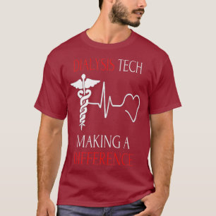 Camiseta Técnico de diálisis Tecnológico de Nefrología Tech