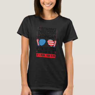 Camiseta Técnico de Director de Fuegos Artificiales Estoy R