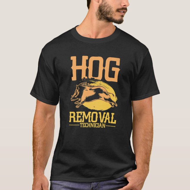 Camiseta Técnico de eliminación de garrapatas Boar Caza de  (Anverso)