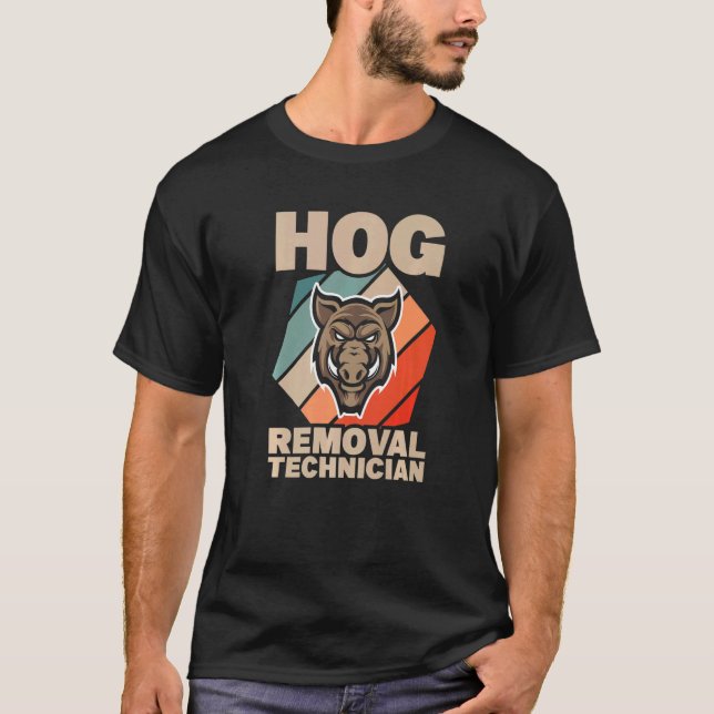 Camiseta Técnico de eliminación de garrapatas Boar Caza de  (Anverso)