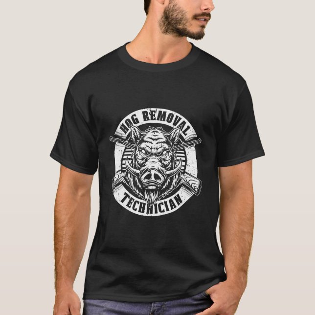 Camiseta Técnico de eliminación de Hog (Anverso)