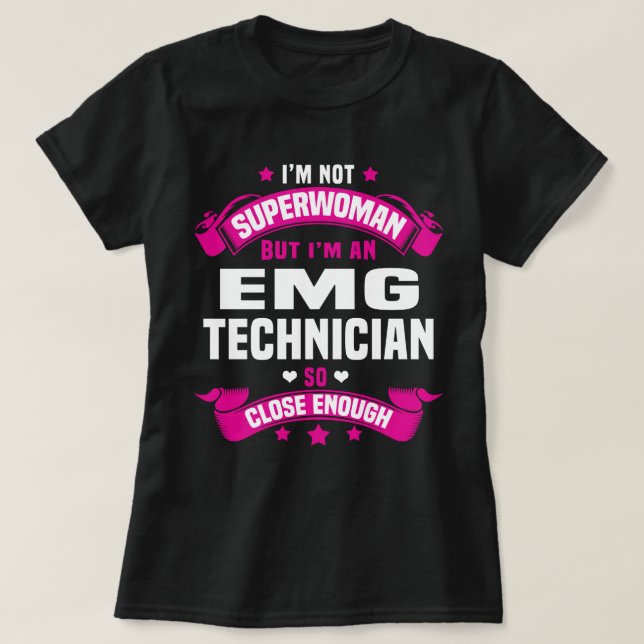 Camiseta Técnico de EMG (Diseño del anverso)