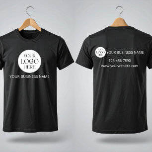 Camiseta Técnico de Empresa Comercial con Logotipo Personal