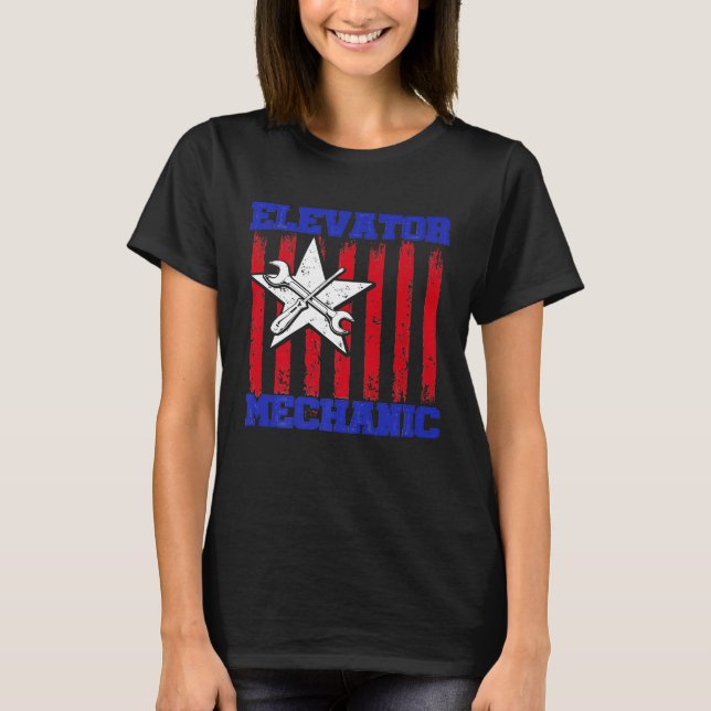 Camiseta Técnico de estudios de vida de mantenimiento mecán (Anverso)